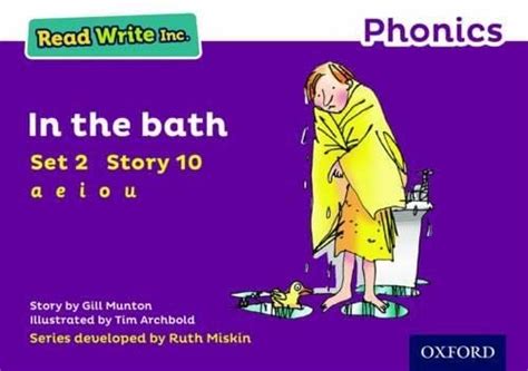 Read Write Inc. Phonics: Purple Set 2 Storybook 10 In the Bath : Munton ...