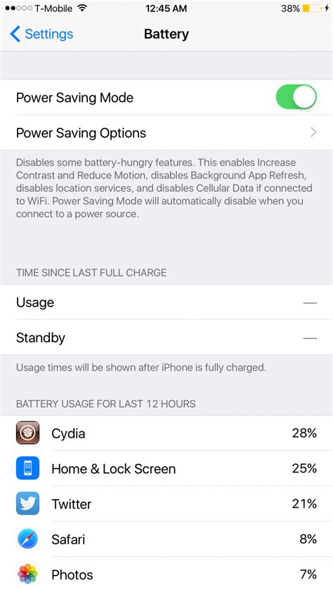 Image result for Power Save Mode IPhone