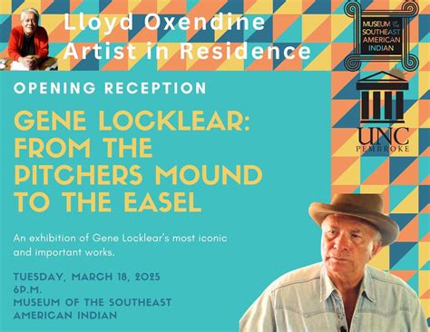 Gene Locklear Exhibit: From the Pitchers Mound to the Easel, The Museum ...