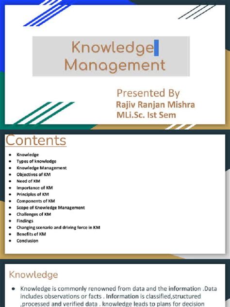 Knowledge Management PPT 的图像结果