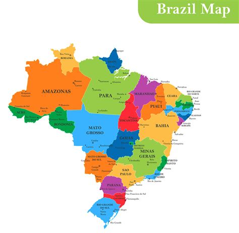 Map Brazil