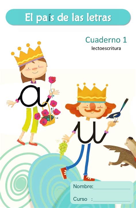 País de las letras Cuaderno 1: Actividades de lectoescritura - Studocu