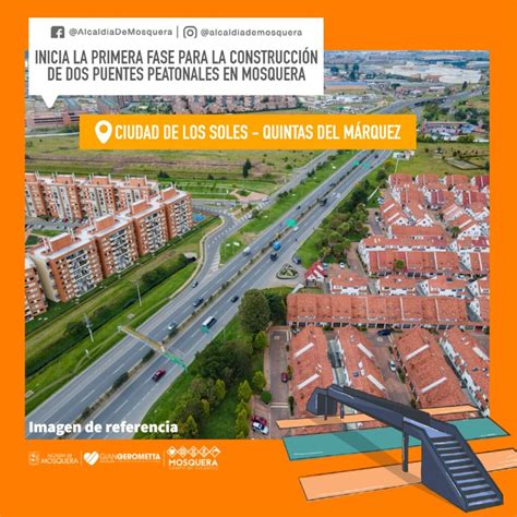 Inicia la construcción de dos puentesen Mosquera Cundinamarca