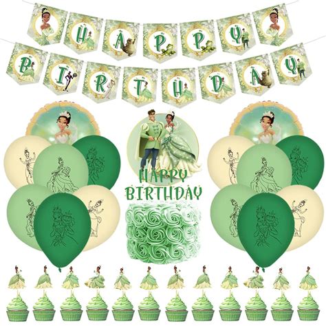 Buy Simmpu The Princess Party Decorations Princess Party Supplies with ...