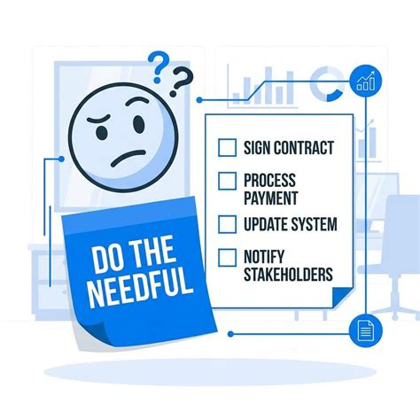 What Does Do The Needful Mean