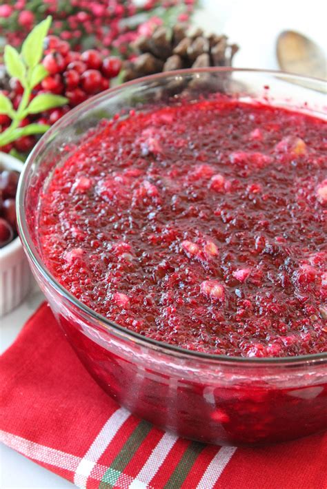 Cranberry Relish - Baking You Happier