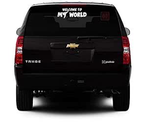 ISEE 360 Welcome to My World Karate MOM - Sports Vinyl Car Decal,Window ...