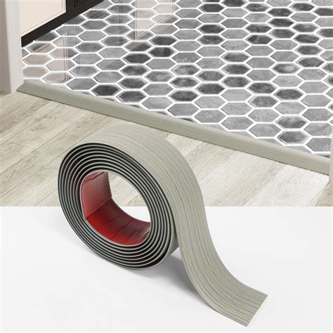 Snapklik.com : Greymond Floor Transition Strip - Self-Adhesive PVC Trim ...