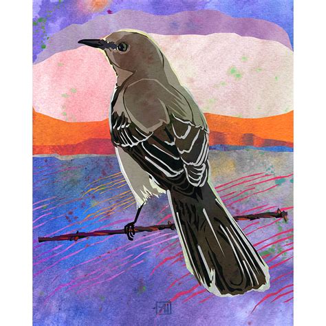 Mockingbird Texas State Color