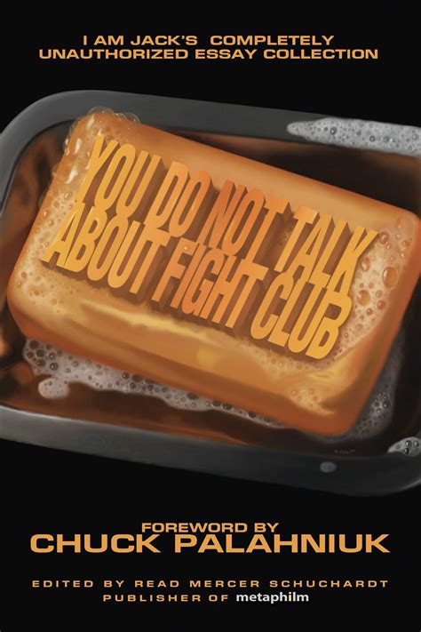 You Do Not Talk About Fight Club | Book by Read Mercer Schuchardt ...