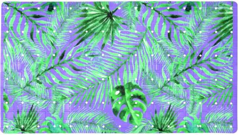 Buy Bathtub Shower Mat Tropical Plants Watercolor Light Purple Online ...