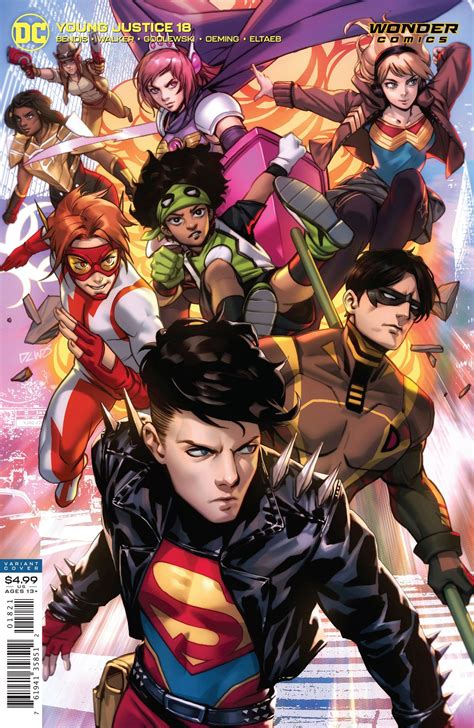 Young Justice #18 Card Stock Derrick Chew Var Ed in 2025 | Young ...