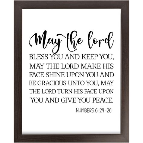 Christian Framed Print, Religious Wall Art, Bible Verse Art ...