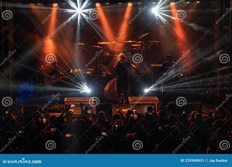Detroit, Michigan -USA- August 29, 2021: POD Payable on Death Performing Live at Saint Andrews ...