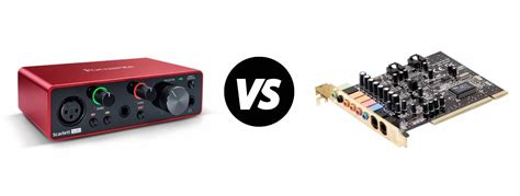 Audio Interface vs Sound Card 的图像结果