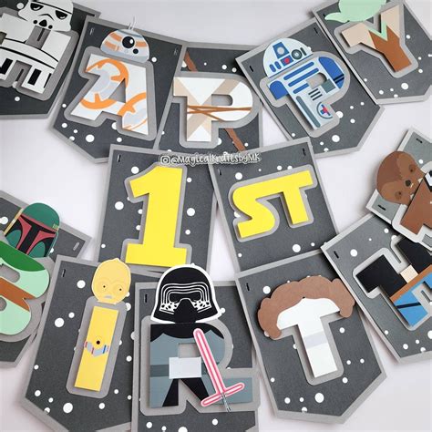 One star wars letters custom 3d letters luke leia etsy – Artofit