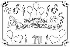 Coloriage Danniversaire A Imprimer Free Photos