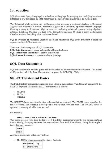 Image result for SQL Database Administrator Tutorial PDF