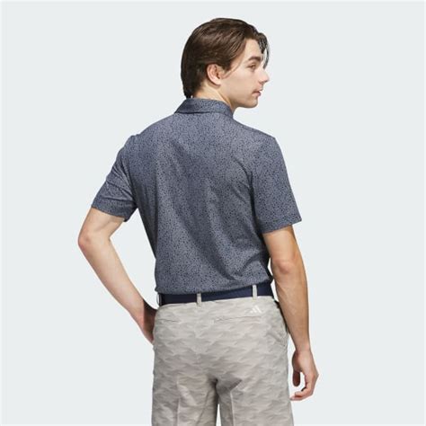 adidas Ultimate365 Mini Bunker Polo Shirt - Blue | Free Shipping with ...