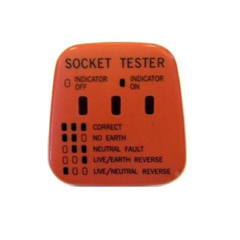 Buy UK Mains Socket Tester 240v Polarity Test / 3 Pin Plug House ...