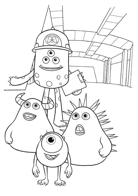 Celia Monsters Inc Coloring Pages