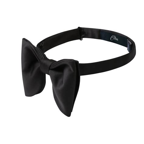 Bond Black Butterfly Bow Tie | Men's Tuxedo Butter Fly Bowties | OTAA