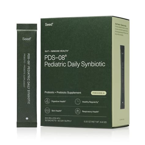 Seed Pds 08 Pediatric Daily Synbiotic Fiber Based Prebiotic And ...