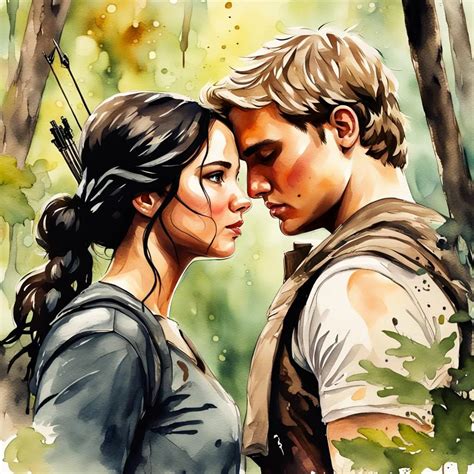Katniss and Peeta