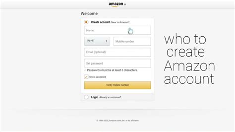 Image result for Amazon.com CreateAccount