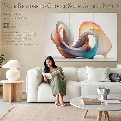 Soon Global Acoustical Wall Panels, 72 X 48 Inches India | Ubuy