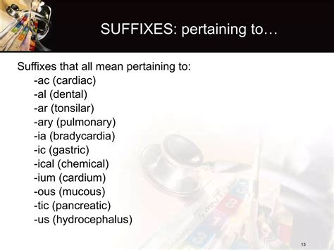 Introduction to medical terminology | PPT