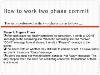 Image result for Three-Phase Commit Protocol vs Two-Phase