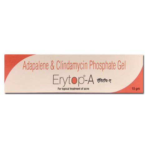 Erytop A Gel | Uses, Side Effects, Price | Apollo Pharmacy