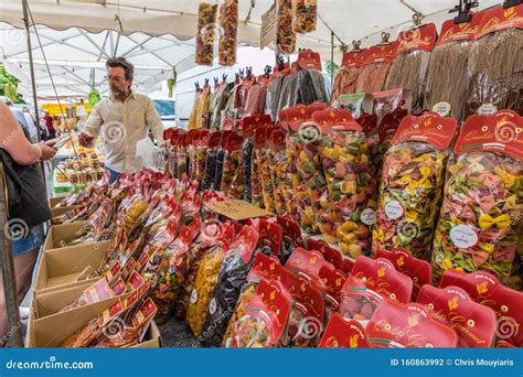 Market Scene in Ventimiglia Italy Editorial Photography - Image of ...