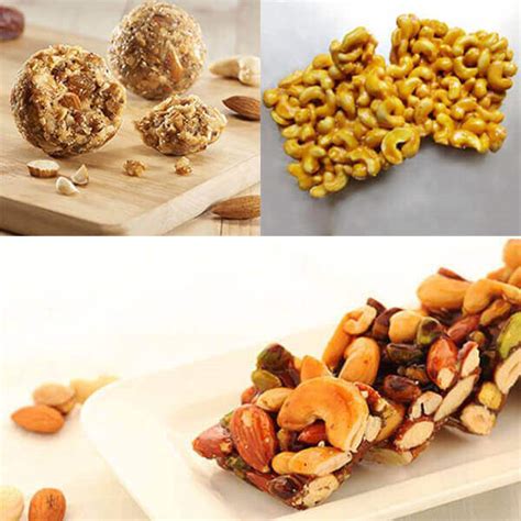 Festive (3 in 1) Dry Fruit Sweets Combo