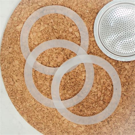 Stovetop Espresso maker replacement silicone 3 espresso cup size gasket ...