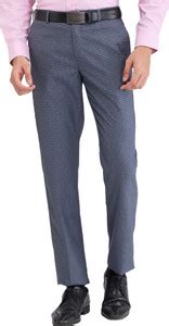 PARK AVENUE Regular Fit Men Blue Trousers - Buy PARK AVENUE Regular Fit ...