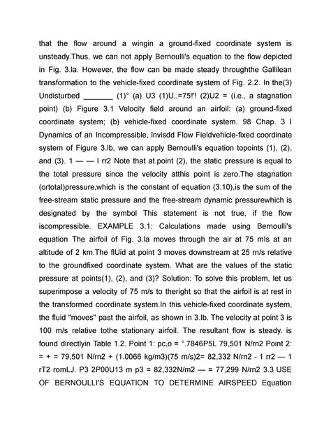 Aerodynamics 1 module 3&4 lecture note 5 - that the flow around a ...