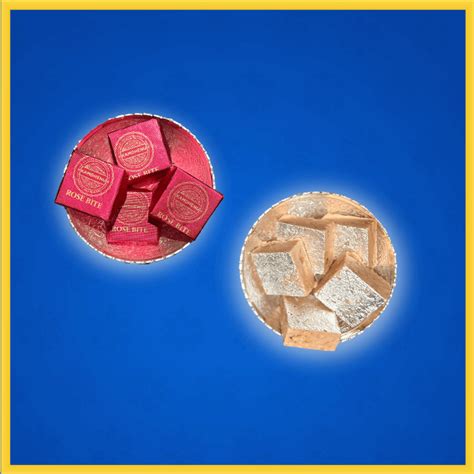 Buy Rose Bites Online - Assorted Sweets - Kamdhenu Mishti