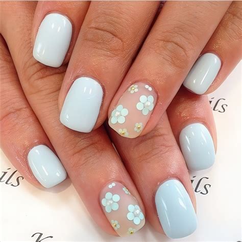 20 Gorgeous Floral Nail Art Ideas To Bloom - Styleoholic