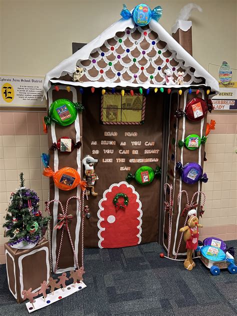 Door Decoration Gingerbread House