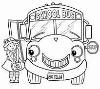 Image result for School Bus Side Students