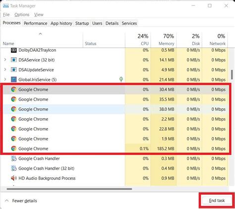 Image result for Task Manager How to Close All Tasks