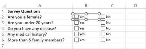 Image result for Remove Check Box in Excel