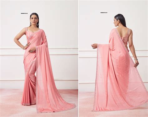 Ridhhi Peach Laxminam Sarees – Heriska