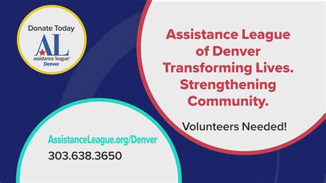 Transform Lives with Assistance League of Denver And AgeWise Colorado ...