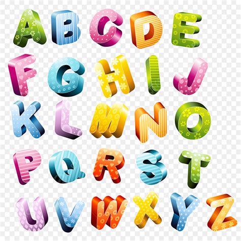 Alphabet Clip Art Letters