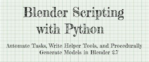 Blender Python Scripting 的图像结果