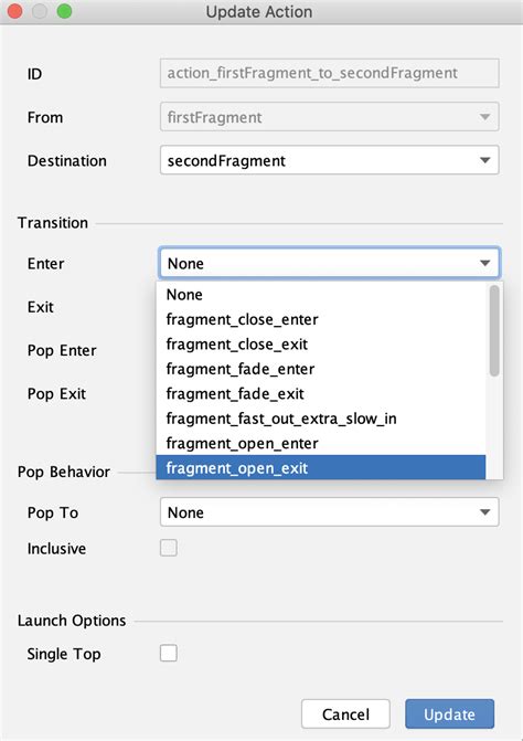 Navigation Controller Android 的图像结果