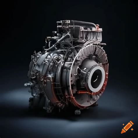 Photo of an internal combustion engine on Craiyon